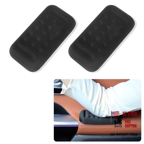 2PCS Car Arm Rest Elbow Pads,Comfortable Car Arm Rest Cushion with Memory Black