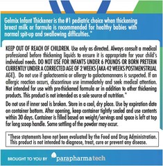 Gelmix Organic Infant Thickener for Breast Milk & Formula, Unflavored