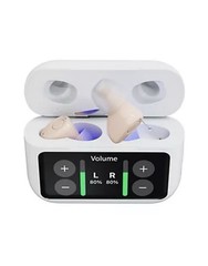 Brand New In Box Audien Atom X OTC Hearing Aid, White