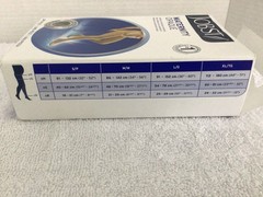 Jobst Maternity Opaque Medium Regular Closed Toe Black 20-30 mmHg READ
