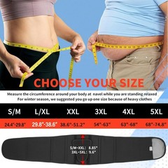 FEATOL Back Brace Support Belt for Back Pain Relief, Adjustable Lumbar Support
