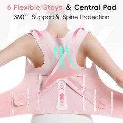 Invisible Adjustable Posture Corrector for Women – Back Pain Relief, Hunchback,