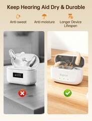 Rechargeable Hearing Aids for Seniors, OTC Hearing Aids with Digital Chips