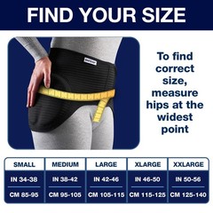 SAFEHIP Active Hip Protector Belt Fall Fracture Injury Prevention Hip Pads for