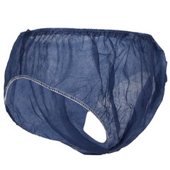 20pcs Breathable Underwear Non-Woven Underpants For Hair Salons Blue Popular