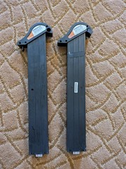 2 x Older Wheelchair batteries Sanyo – 24v – JM 0060