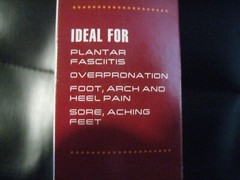 Powerstep ORIGINAL Full Length Orthotic Insoles Two Sizes