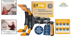 40 Inch Lightweight Trash Picker Upper Tool for Seniors and Disabled – 2 Pack