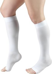 Knee High 18 mmHg Compression Surgical Stockings for Post-Surgery Recovery – L