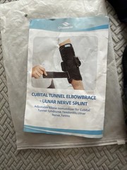 Cubital Tunnel Elbowbrace – Ulnar Nerve Splint ( Black, Small )