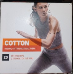 New KT Tape Cotton Strips 2″ x 10″ Breathable 20 Count Unopened