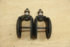 PAIR of Caster Forks for Pride Jazzy EVO613 Power Chairs – 5″ Wheel Tire Bracket