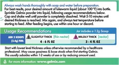 Gelmix Organic Infant Thickener for Breast Milk & Formula, Unflavored