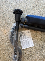 Single Ergobaum Dual-Military Ergonomic Crutches Underarm Pads Carbon Fiber