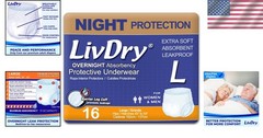 Comforting Overnight Protection: Large Adult Diapers with Tear-Away Sides