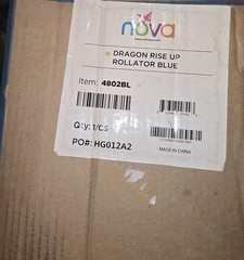 Nova Medical – Dragon Rise Up Rollator 4802 – Blue