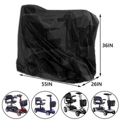 Mobility Scooter Storage Cover, 420D Waterproof Wheelchair Cover for Storage,…
