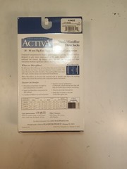 Activa Men’s Casual Socks 15-20 mm Hg Support Graduated Compression, Navy CS1