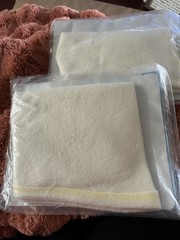 (2) Knit-Rite 100% Virgin Wool Prosthetic Socks 3 Ply Sz 3 9″top 6″ Toe