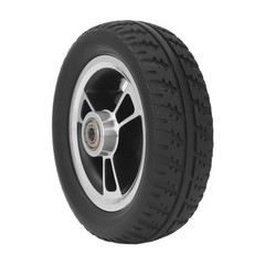 6in Solid Wheel Light Sturdy Aluminum Alloy Hub Replacement For Wheelchair Use