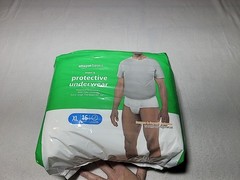 Lot Of 3, 16 In Each Pack Amazon Basics Incontinence Underwear For Men XL