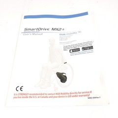Permobil SmartDrive MX2+ Max Mobility Power Assist With Case Parts Or Repair