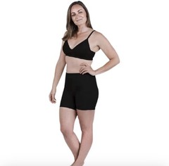 SRC Restore Support Mini Shorts XL Pelvic Support Briefs Black Women’s Compressi