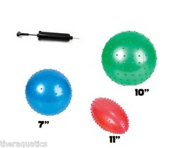 Medium Soft Spiky Bump Balls Sensory Toy Toss Catch Hand KIT Autism ASD Fidget