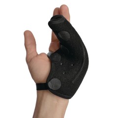 DJO Exos Hand Based Ulnar Gutter Brace Black LEFT XL 125-71-1111 NEW
