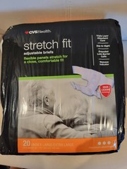 CVS Health Stretch Fit Adjustable Br20 Count | Unisex Large/Extra Large| Maximum