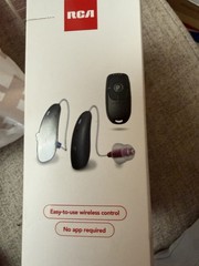 RCA OTC Hearing Aids FSA HSA Eligible Rechargeable Bluetooth Wireless Remote New