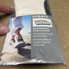 Pedag Summer 196 Comfort Insole, Natural Cotton Terry Fibers Dry Size 46