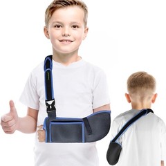 Kids‘ Adjustable Shoulder Immobilizer – Comfortable Arm Support Sling, XX-Small
