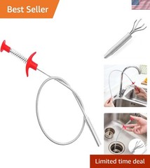 Bendable 4-Claw Pickup Tool – 24 Inch Flexible Reacher for Home Essentials
