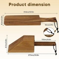 Acacia Wood Mattress Lifter Tool for Changing Sheets, Easy Lever-Action Lift …