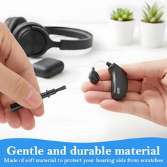8 Pieces Hearing Aid Cleaning Tools Cleaner Brush Kits Hearing Amplifier Brush