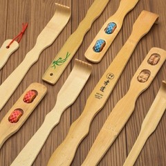 3pcs Bamboo Back Scratcher – Long Handle Wooden Itch Reliever for Adults & Elder