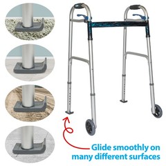 BUNDLE: Top Glides FlexFit Universal Ski Glides with FREE GlideSocks – All Color