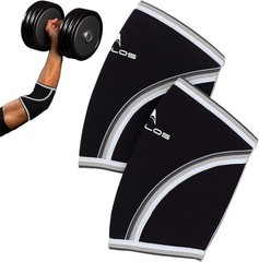 Compression Elbow SleevesPair, 5mm Neoprene Elbow Barces for Weightlifting Po…
