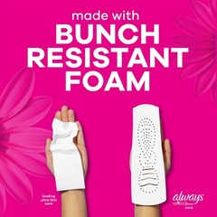 Always Radiant Extra Heavy Flow Absorbency with Flex Foam Pads – Scented – Size3