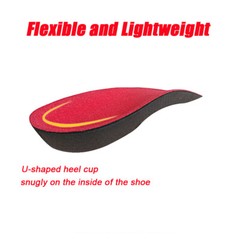 Orthotic Shoe Insoles Inserts Flat Feet High Arch Support for Plantar Fasciitis