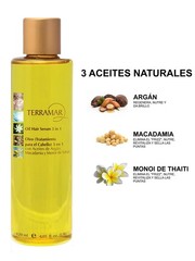 TERRAMAR Oleo Argan Oil Macadamia Monoi de Tahiti 4.05 Oz Hair & Skin