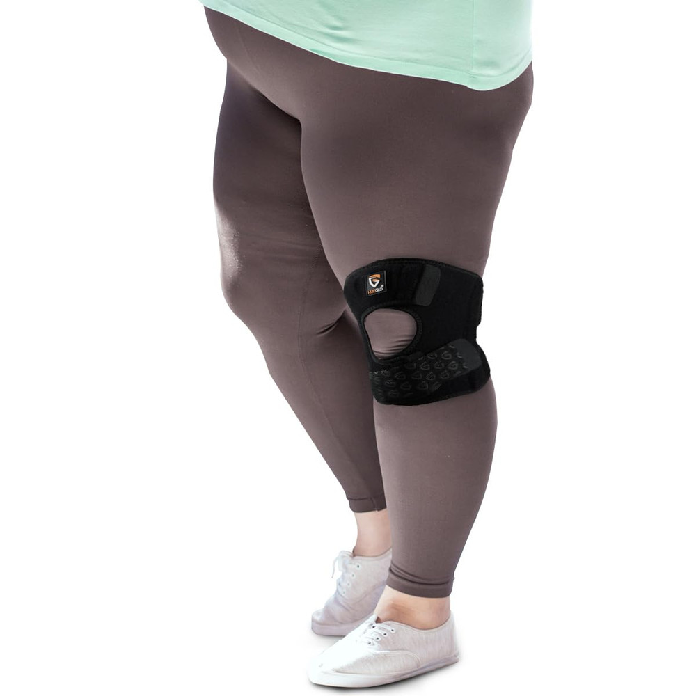 plus Size Knee Brace for Women and Men Knee Pain Relief,Adjustable Patellar Tend