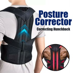 Posture Corset Support Body Posture Corrector Lumbar Support Belt Strap US