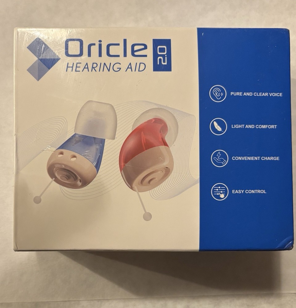 Oricle 2.0 Hearing Aids for Adults with Advanced Noise Cancellation