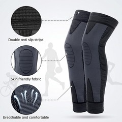 Susade 2 Pcs Full Leg Compression Sleeve Thigh Knee Calf Support Compression…