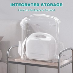 Irtme Bedside Bath System for Bedridden Elderly Paralyzed, Intelligent No-Water