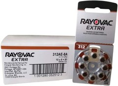 Rayovac Size 312 Extra Advanced Hearing Batteries – 80 Batteries EXPIRED 2024!