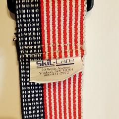 SKIL-CARE Gait Belt American Flag pattern 2″ wide 60″ long Made in USA EXC