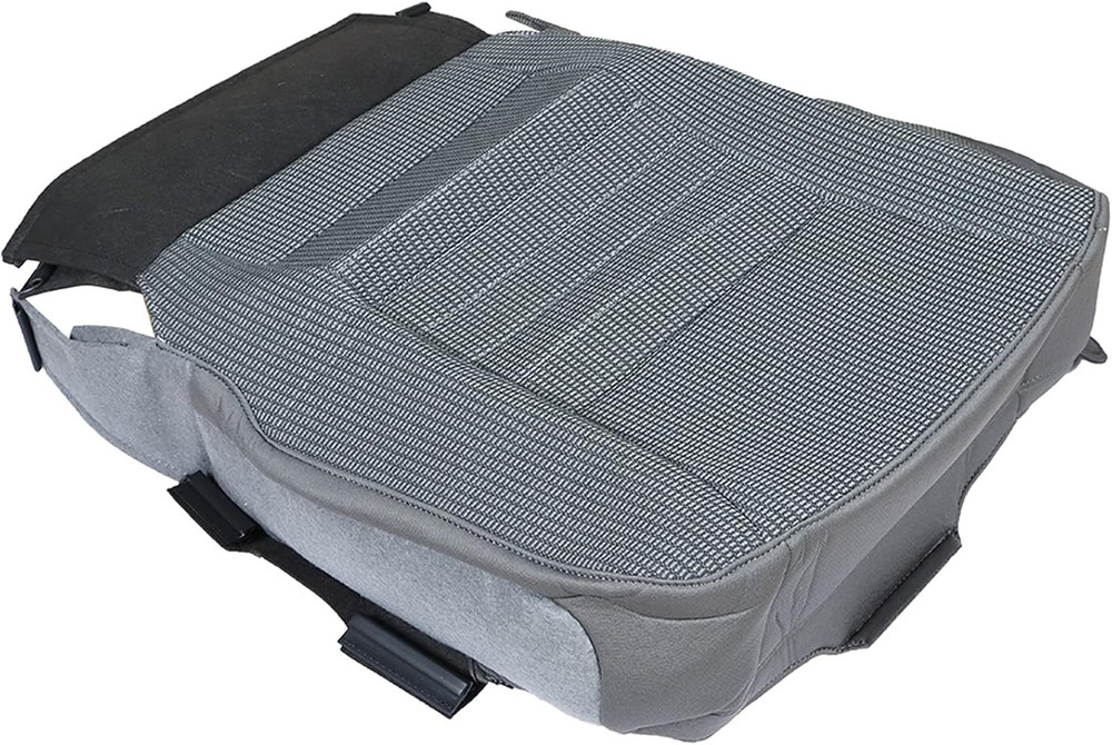 Driver Side Bottom Cloth Seat Cover Gray Replacement for Ram 2500 3500 2006